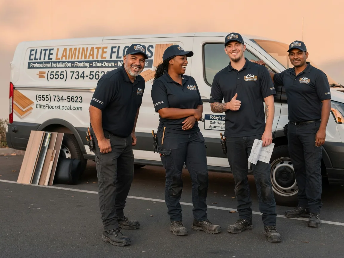 Laminate flooring installation company in Universal, IN